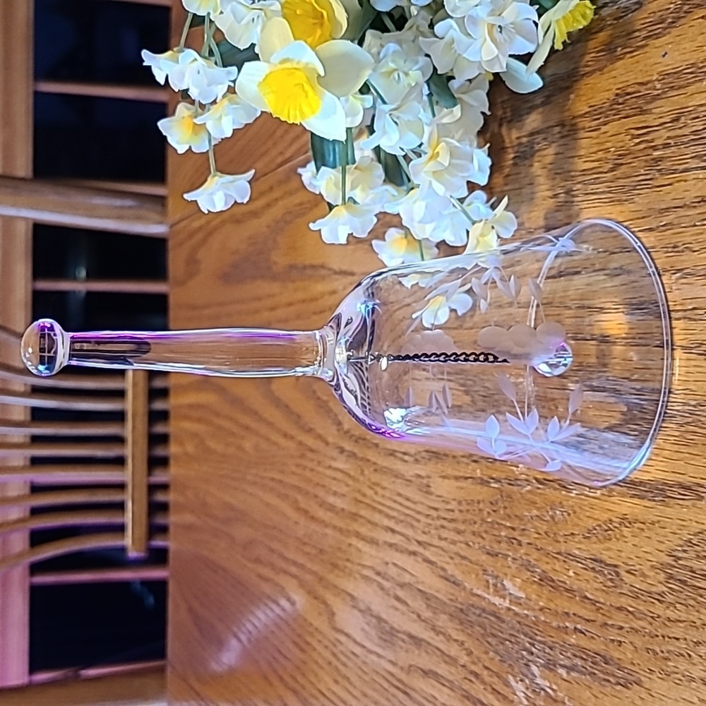 Princess House Crystal Bell